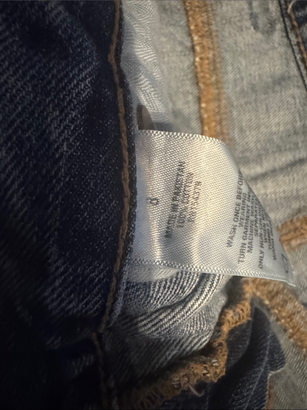 Aeropostale Distressed Dark Blue Denim Jean Shorts - Picture 3 of 5